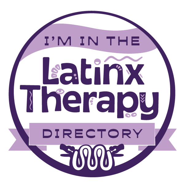 LatinxTherapy Directory member badge for bilingual trauma therapist in Florida
